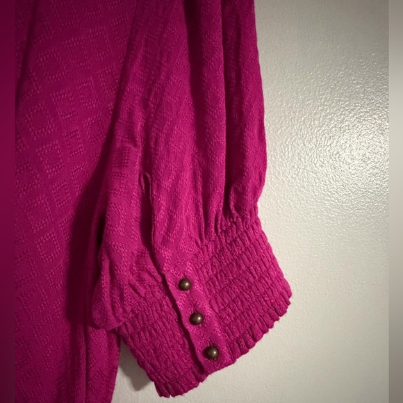 MAEVA Anthropologie Fuchsia Midi Dress - Picture 8 of 9